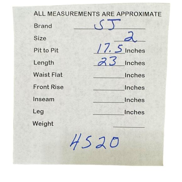 ST JOHN SPORT Marie Gray Tan Short 3-Button Blazer w/Crochet Trim Size P 2 - Picture 8 of 9